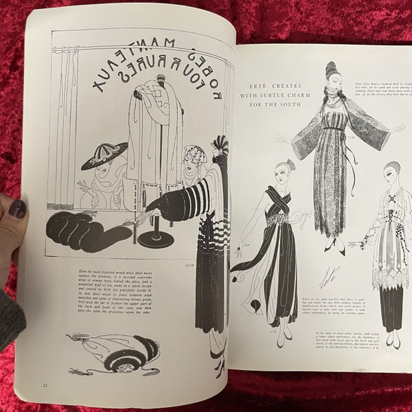 Erté's Fashion Designs 　218 illustrations from "Harper's bazar," 1918-1932　洋書