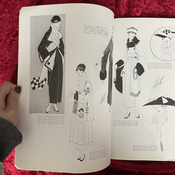 Erté's Fashion Designs 　218 illustrations from "Harper's bazar," 1918-1932　洋書