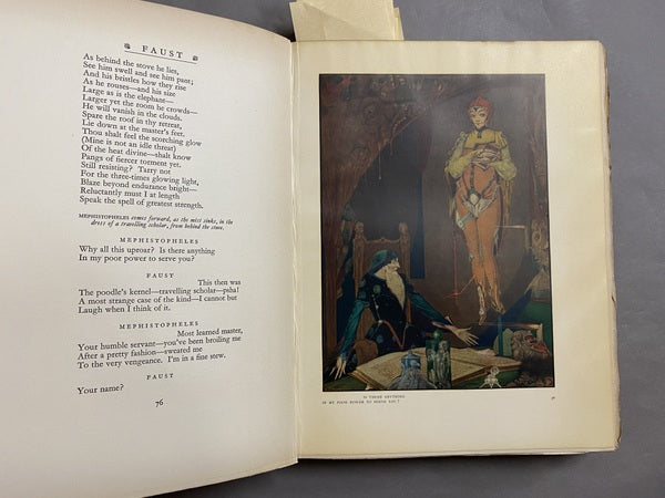 ファウスト　Goethe's Faust with Illustrations by Harry Clarke