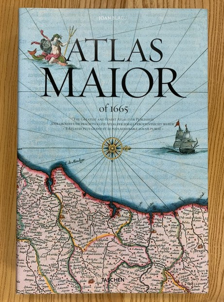 ATLAS MAIOR of 1665　著：Joan Bleau　地図帳　洋書