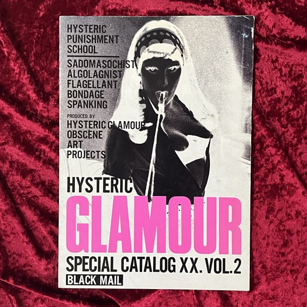 HYSTERIC GLAMOUR SPECIAL CATALOG XX. VOL.2 BLACK MAIL