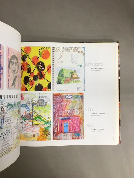 1000 Artist JOURNAL PAGES personal pages and inspirations　世界の美しい絵日記　洋書