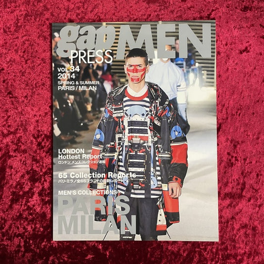 gap MEN PRESS vol.34 2014年 SPRING＆SUMMER