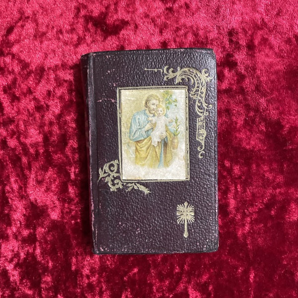 カトリック祈祷書（1900年）　アンティーク　