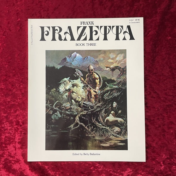 Frank Frazetta Book Three 洋書　フランク・フラゼッタ
