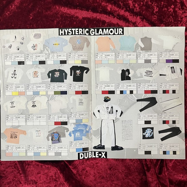 HYSTERIC GLAMOUR SPECIAL CATALOG XX. VOL.2 BLACK MAIL