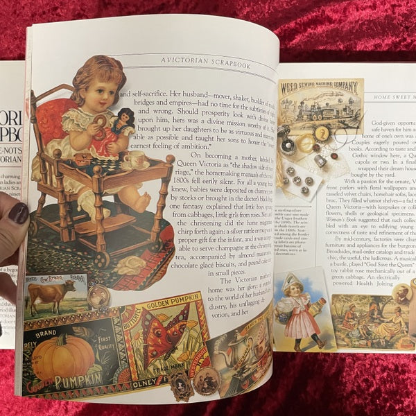 A Victorian Scrapbook 洋書