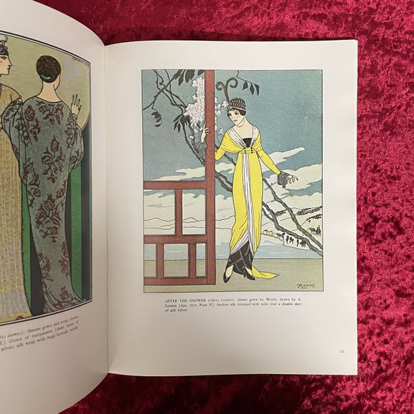 French Fashion Plates in Full Color from Gazette Du Bon Ton (1912-1925）