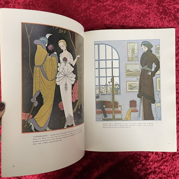 French Fashion Plates in Full Color from Gazette Du Bon Ton (1912-1925）