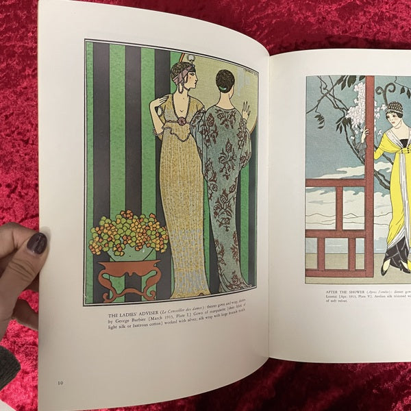 French Fashion Plates in Full Color from Gazette Du Bon Ton (1912-1925）