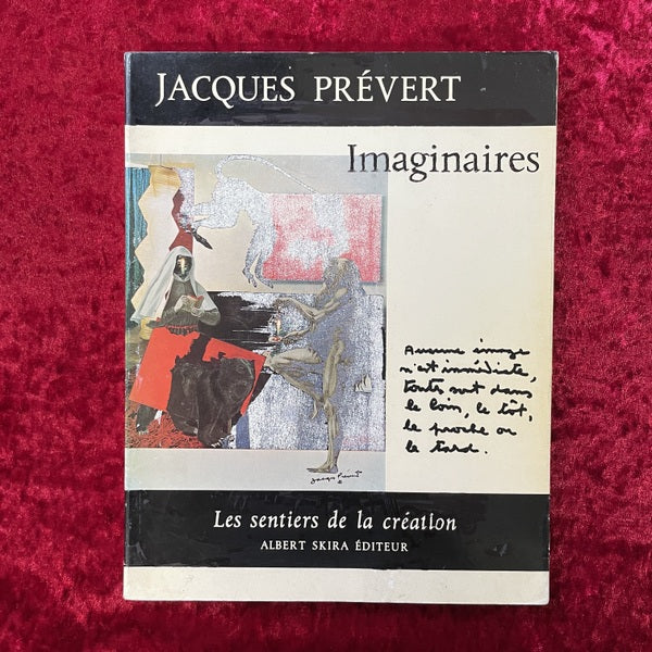 Imaginaires　Jacques Prévert　ジャック・プレヴェール　洋書