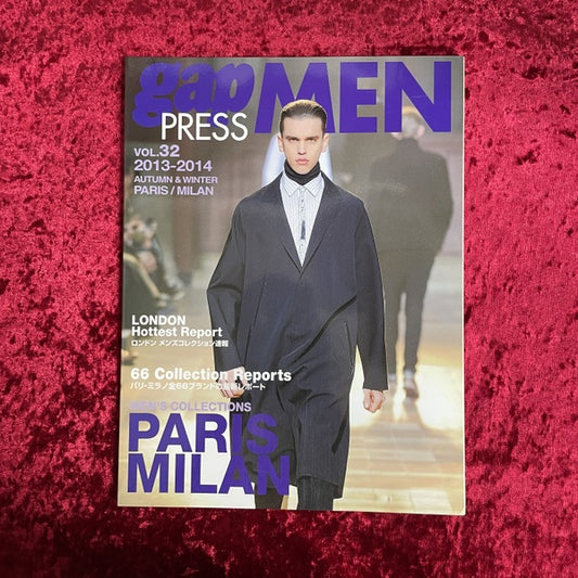 gap MEN PRESS vol.32 2013年-2014年 AUTUMN＆WINTER