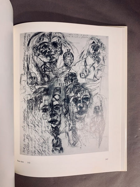 ANTONIN ARTAUD　dessins et portraits　執筆：Jacques Derrida、Paule Thévenin　アントナン・アルトーのデッサンと肖像画　洋書