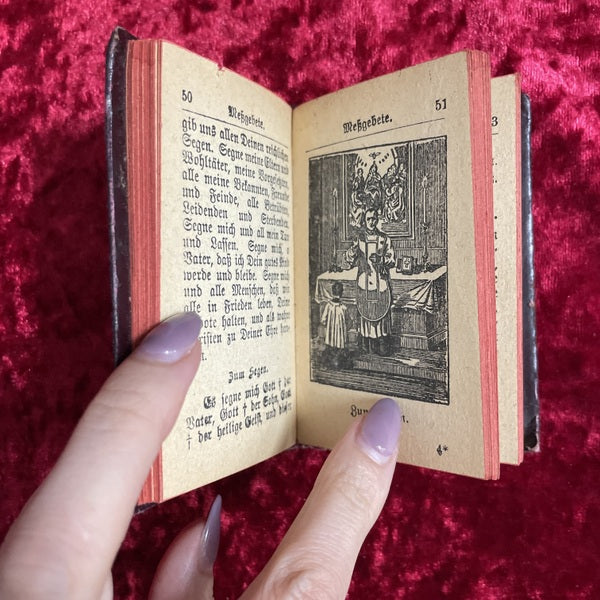 カトリック祈祷書（1900年）　アンティーク　