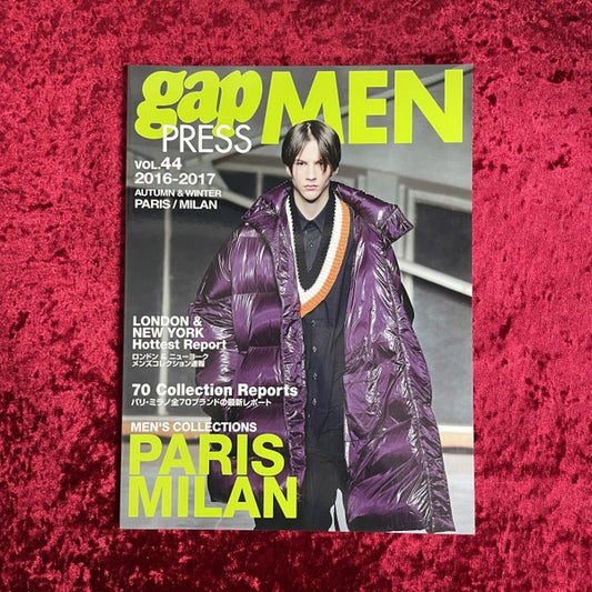 gap MEN PRESS vol.44 2016年-2017年 AUTUMN＆WINTER