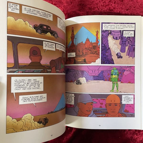 SUR L'ÉTOILE　Le Monde d'Edena　MOEBIUS　メビウス　洋書