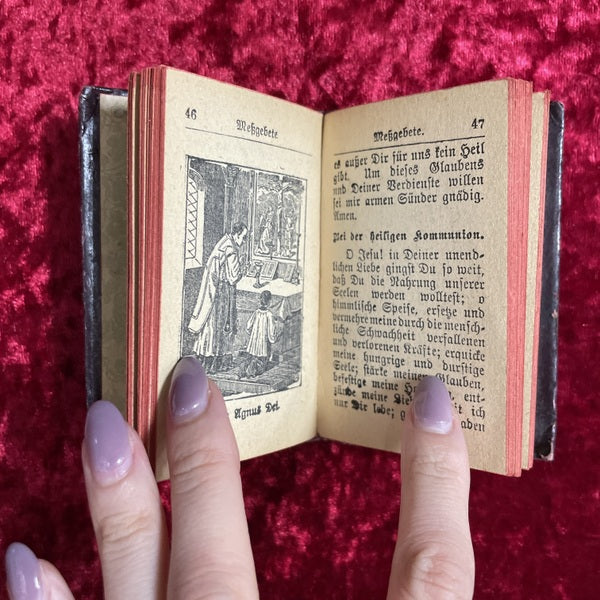 カトリック祈祷書（1900年）　アンティーク　