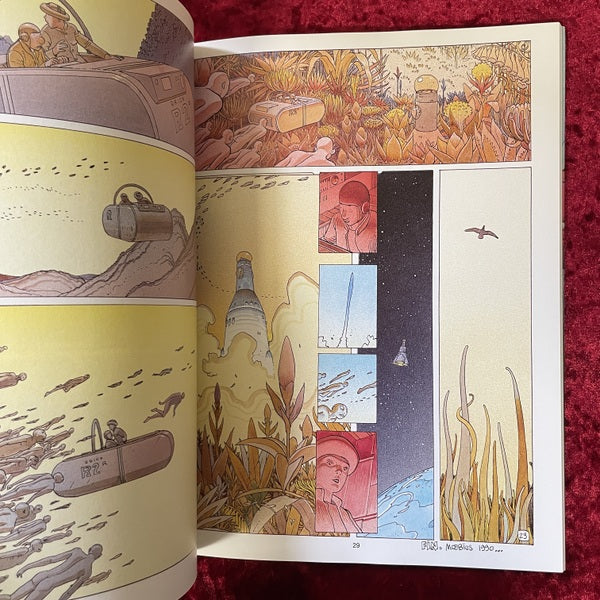 SUR L'ÉTOILE　Le Monde d'Edena　MOEBIUS　メビウス　洋書