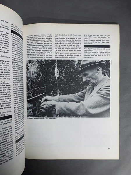 RE/SEARCH　W・S・BURROUGHS/THROBBING GRISTLE/B・GYSIN　雑誌リサーチ、ウィリアム・バロウズ　洋書