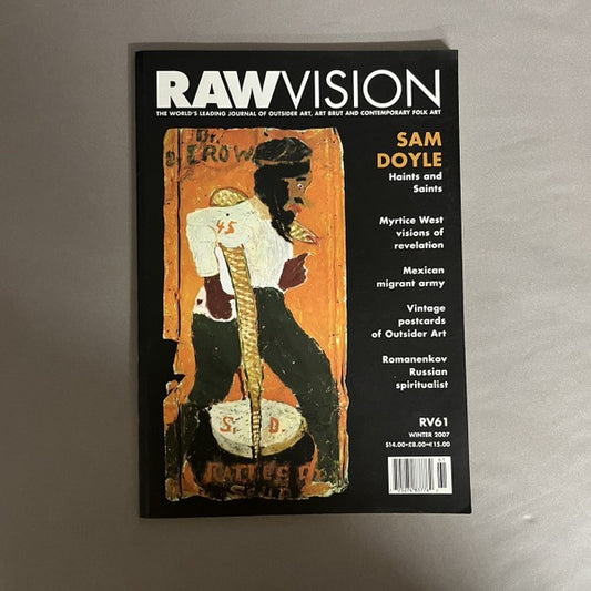 RAW VISION　ART BEYOND THE MAINSTREAM 　No.61　アウトサイダー・アート　洋書