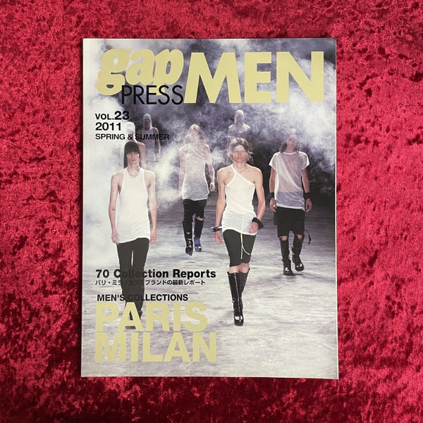gap MEN PRESS vol.23 2011年 SPRING＆SUMMER
