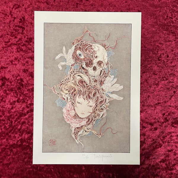 ネクロファンタスマゴリア = NECROPHANTASMAGORIA : 山本タカト画集　500部限定特装版　50部限定のジークレー版画付き ＜PAN-EXOTICA＞