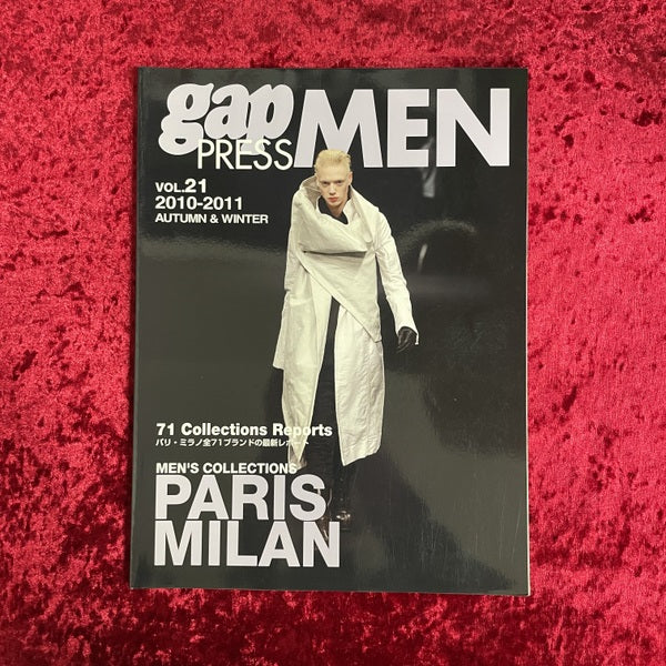 gap MEN PRESS vol.21 2010年-2011年 AUTUMN＆WINTER