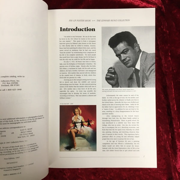 Pin-Up Poster Book: The Edward Runci Collection 洋書