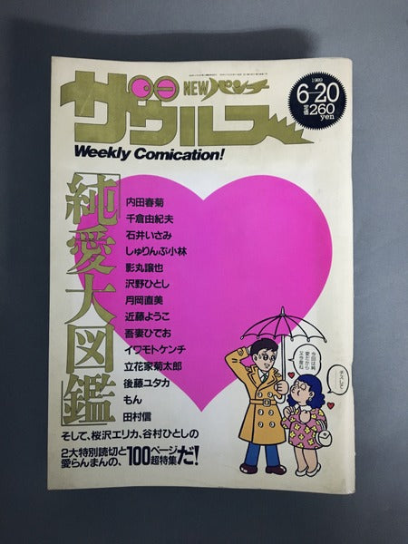 NEWパンチザウルス　1989年6月20日号　特集：純愛大図鑑　書き込み有