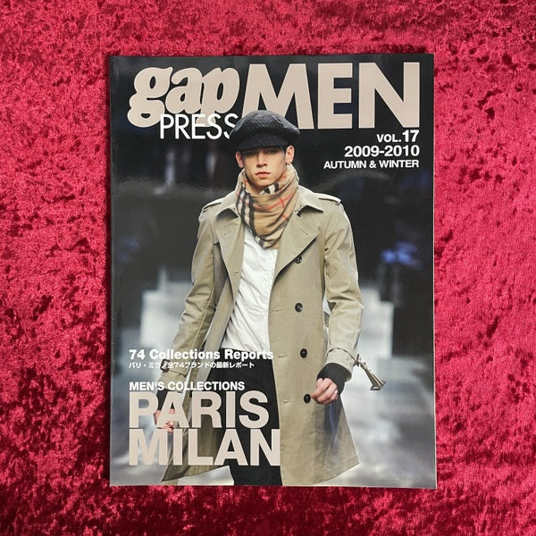 gap MEN PRESS vol.17 2009年-2010年 AUTUMN＆WINTER