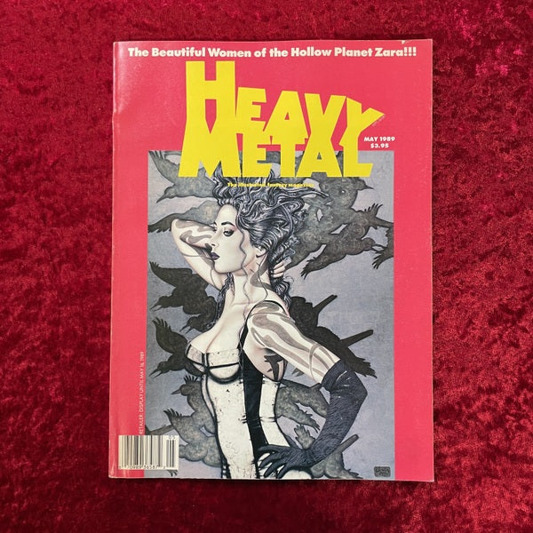 HEAVY METAL　1989年　MAY（5月号）　洋書 Vol.Ⅷ　No.Ⅱ
