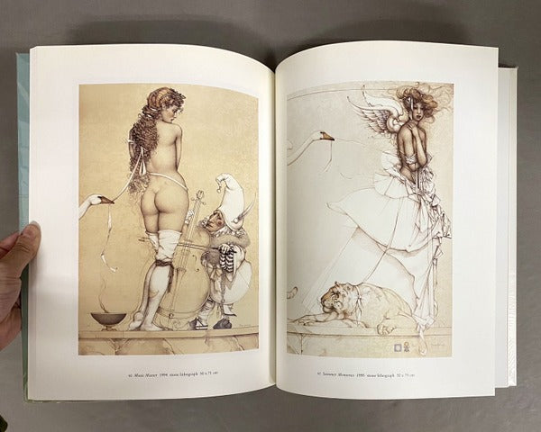 Michael Parkes: Stone Lithographs-Bronze Sculptures 1982-1996