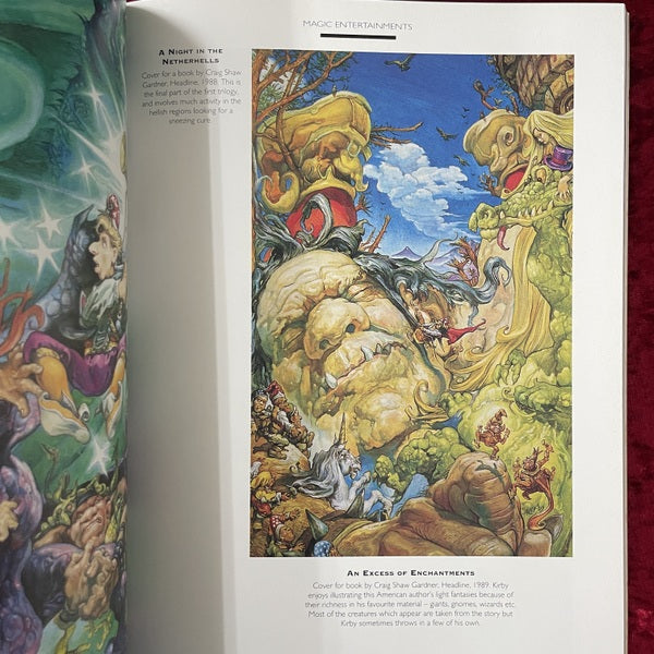 In the Garden of Unearthly Delights. The Paintings of Josh Kirby　洋書