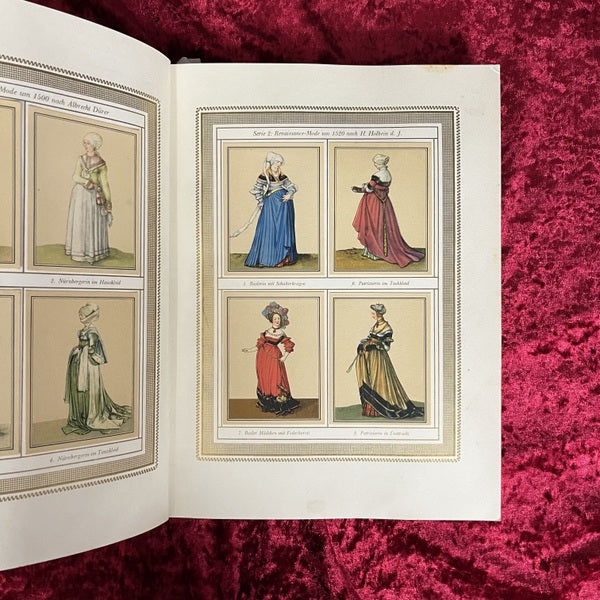 Moden Almanach 　Modenbilder aus vier Jahrhunderten 1500 - 1900　洋書　
