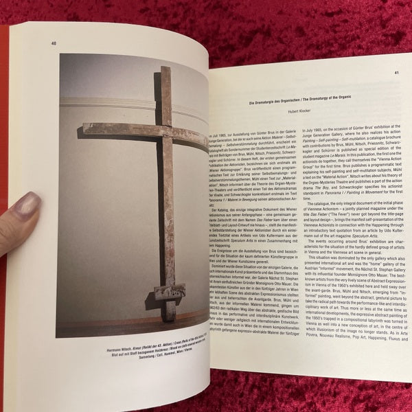 Von der Aktionsmalerei zum Aktionismus. Wien 1960–1965（From Action Painting to Actionism. Vienna 1960–1965）／Wiener Aktionismus 1960–1971（Viennese Actionism 1960–1971）　洋書　2冊セット
