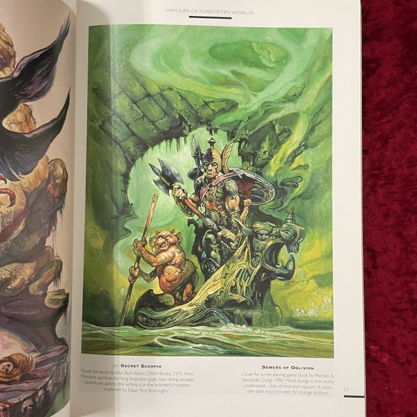 In the Garden of Unearthly Delights. The Paintings of Josh Kirby　洋書