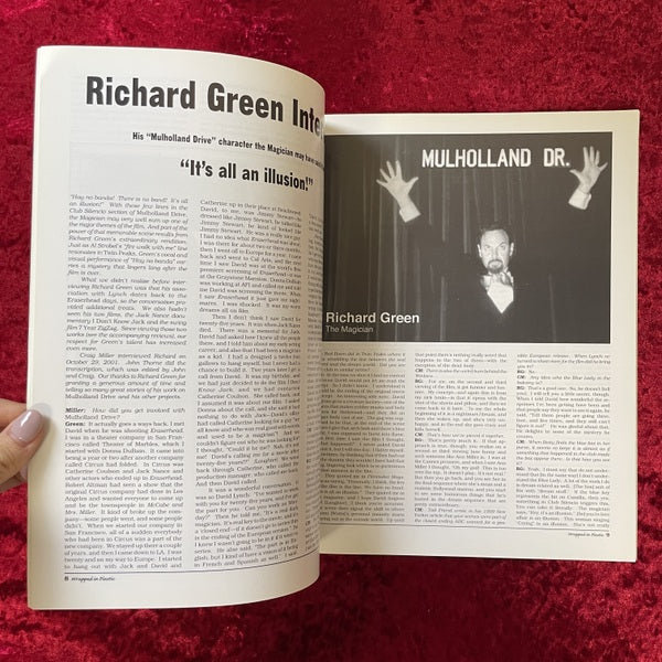 Wrapped In Plastic Magazine: Issue #57　洋書　David Lynch Interview！