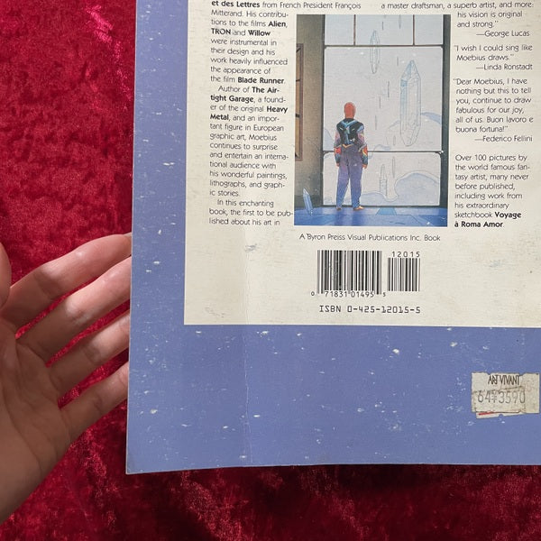 THE ART OF MOEBIUS　洋書 メビウス