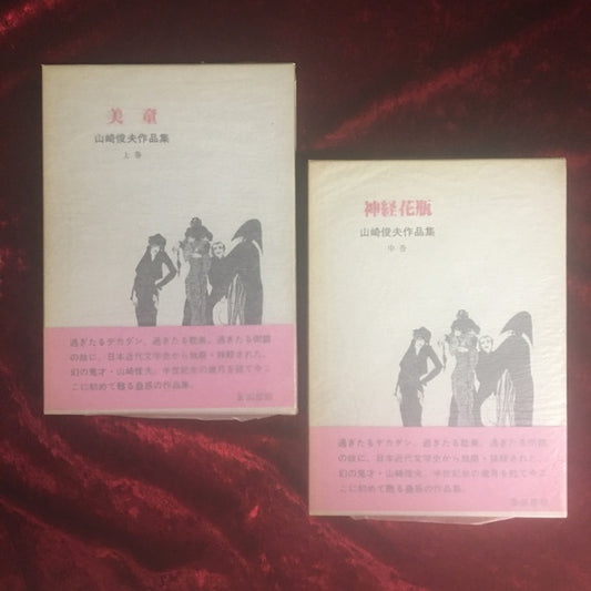 山崎俊夫作品集　上・中・下・補巻二　4冊セット　上：美童　中：神経花瓶　下：玉虫秘伝　補巻二：夜の髪 上・中・下・補巻二　4冊セット ＜山崎俊夫作品集＞