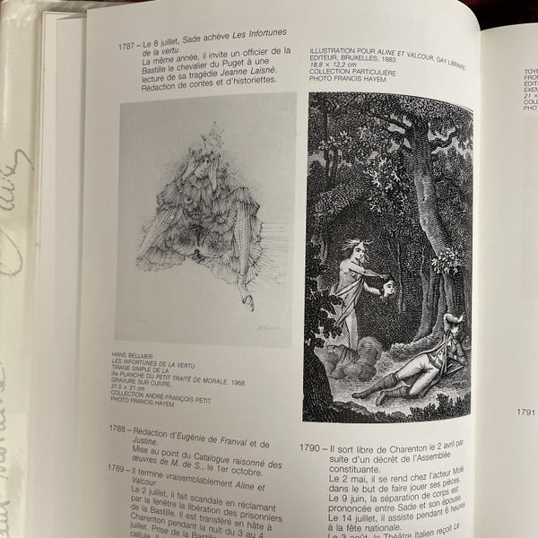Petits et Grands Theatres du Marquis de Sade　（マルキ・ド・サドの小さな劇場と大きな劇場）洋書　