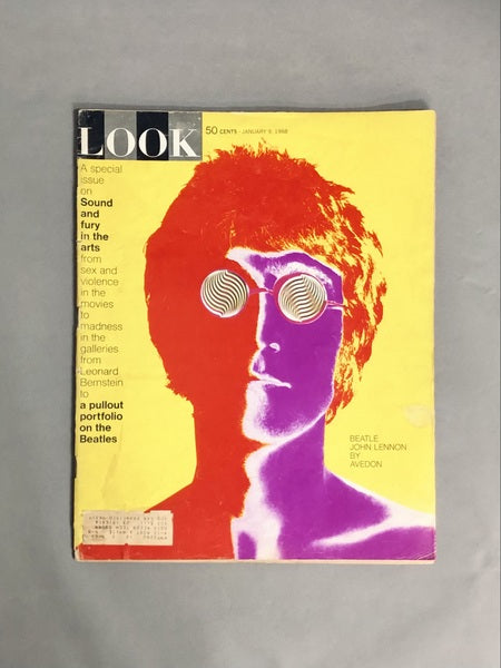 LOOK　1968年1月号　ビートルズのポートフォリオ　洋書