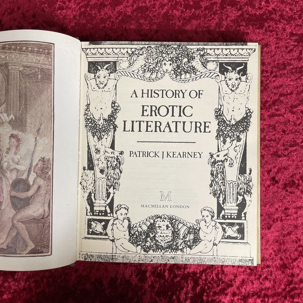 A History of Erotic Literature 洋書