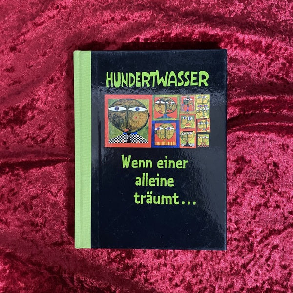 Hundertwasser　Wenn einer alleine träumt 洋書