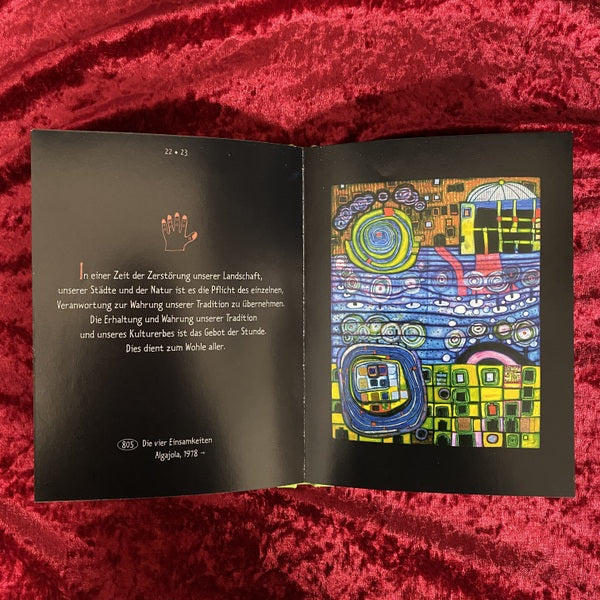 Hundertwasser　Wenn einer alleine träumt 洋書
