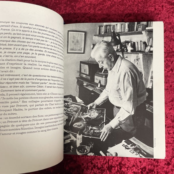 Jacques Prévert : collages　洋書　ジャック・プレヴェール：コラージュ