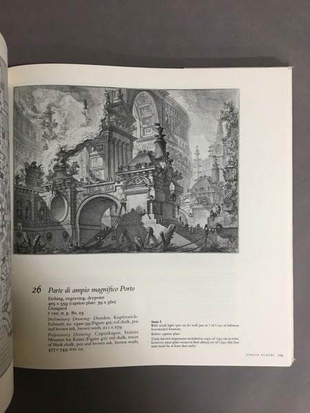 Piranesi　Early Architectural Fantasies　ピラネージ　洋書