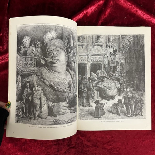 Doré's illustrations for Rabelais : a selection of 252 illustrations　洋書