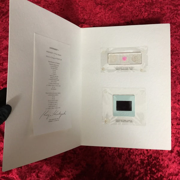 小林健二　作品集　KENJI KOBAYASHI　AKIHIKO TAKAMI　EXPERIMENT１　PRAPARAT of Pink Matter 35m/m　Original POSIFILM