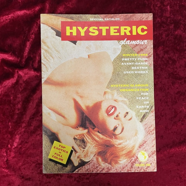 HYSTERIC GLAMOUR 1986年　WINTER カタログ vol.1　ヒステリックグラマー