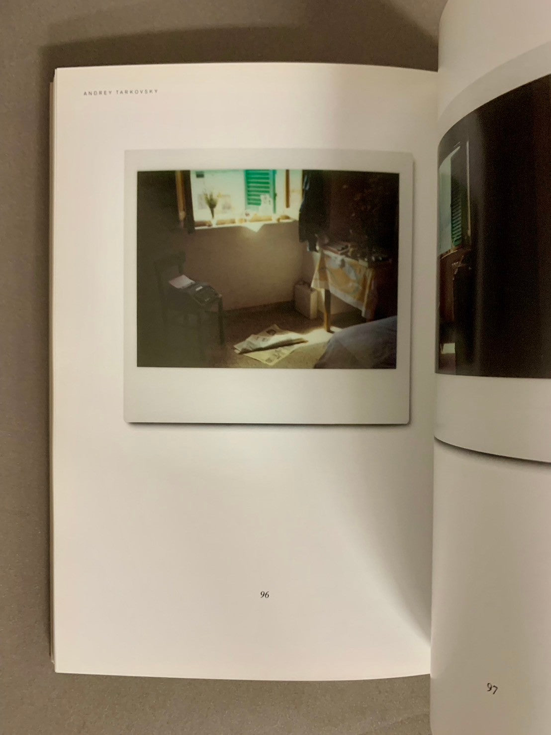 Instant Light　Tarkovsky Polaroids　タルコフスキーのポラロイド写真　洋書